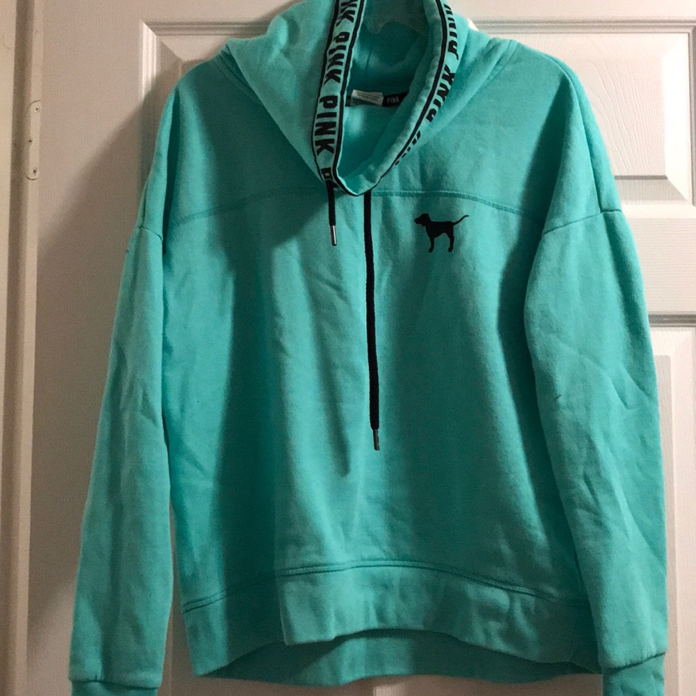 Long sleeve sweater with cowel neck